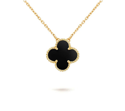 [Saipan]15MM CLOVER FLOWER PENDANT NECKLACE COLLECTION