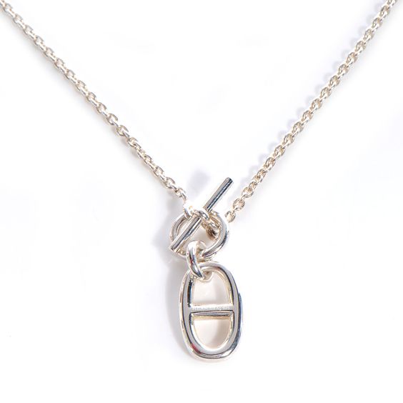 [Saipan]HM CHAINE D'ANCRE PENDANT NECKLACE STERLING SILVER