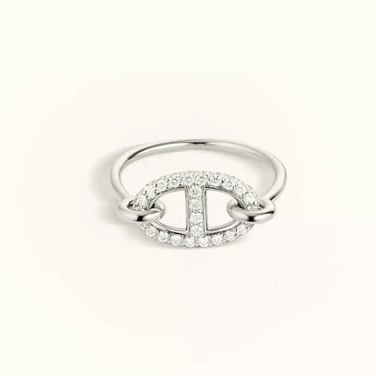 [Saipan]RONDE SMALL SILVER DIAMOND RING