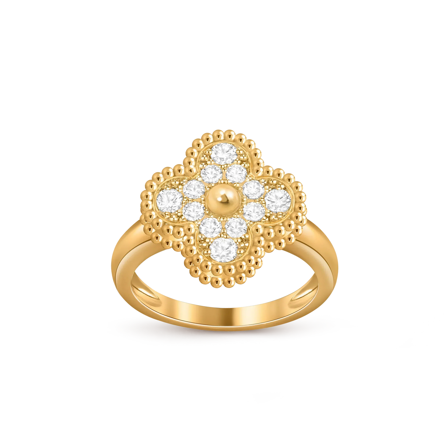 [Saipan]LUCKY CLOVER VINTAGE GOLD RING COLLECTION