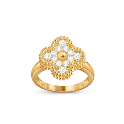 [Saipan]LUCKY CLOVER VINTAGE GOLD RING COLLECTION