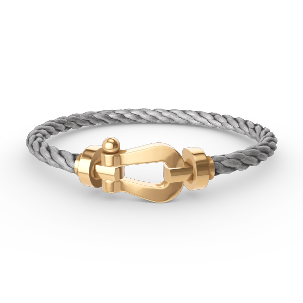 [Saipan]FORCE LARGE HORSESHOE BRACELET - GOLD