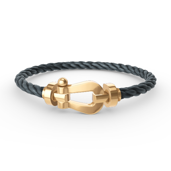 [Saipan]FORCE LARGE HORSESHOE BRACELET - GOLD