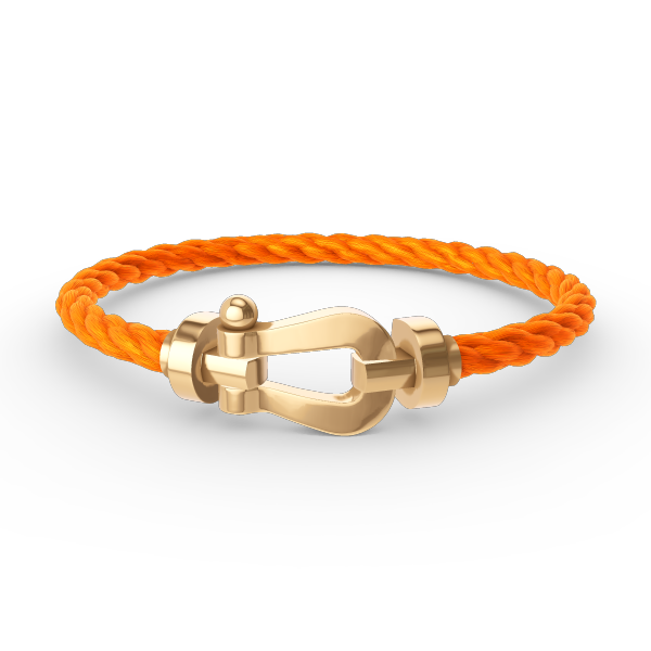 [Saipan]FORCE LARGE HORSESHOE BRACELET - GOLD