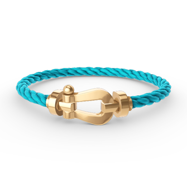 [Saipan]FORCE LARGE HORSESHOE BRACELET - GOLD