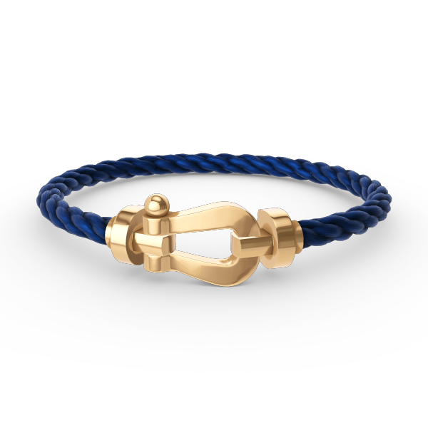 [Saipan]FORCE LARGE HORSESHOE BRACELET - GOLD