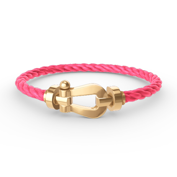 [Saipan]FORCE LARGE HORSESHOE BRACELET - GOLD