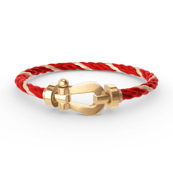 [Saipan]FORCE LARGE HORSESHOE BRACELET - GOLD