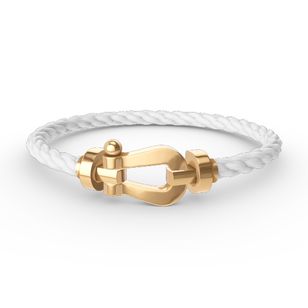 [Saipan]FORCE LARGE HORSESHOE BRACELET - GOLD
