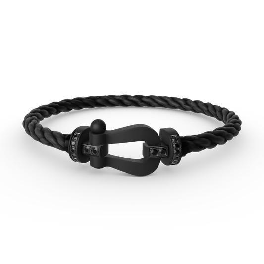 [Saipan]FORCE LARGE SERIES BLACK SAMURAI BRACELET
