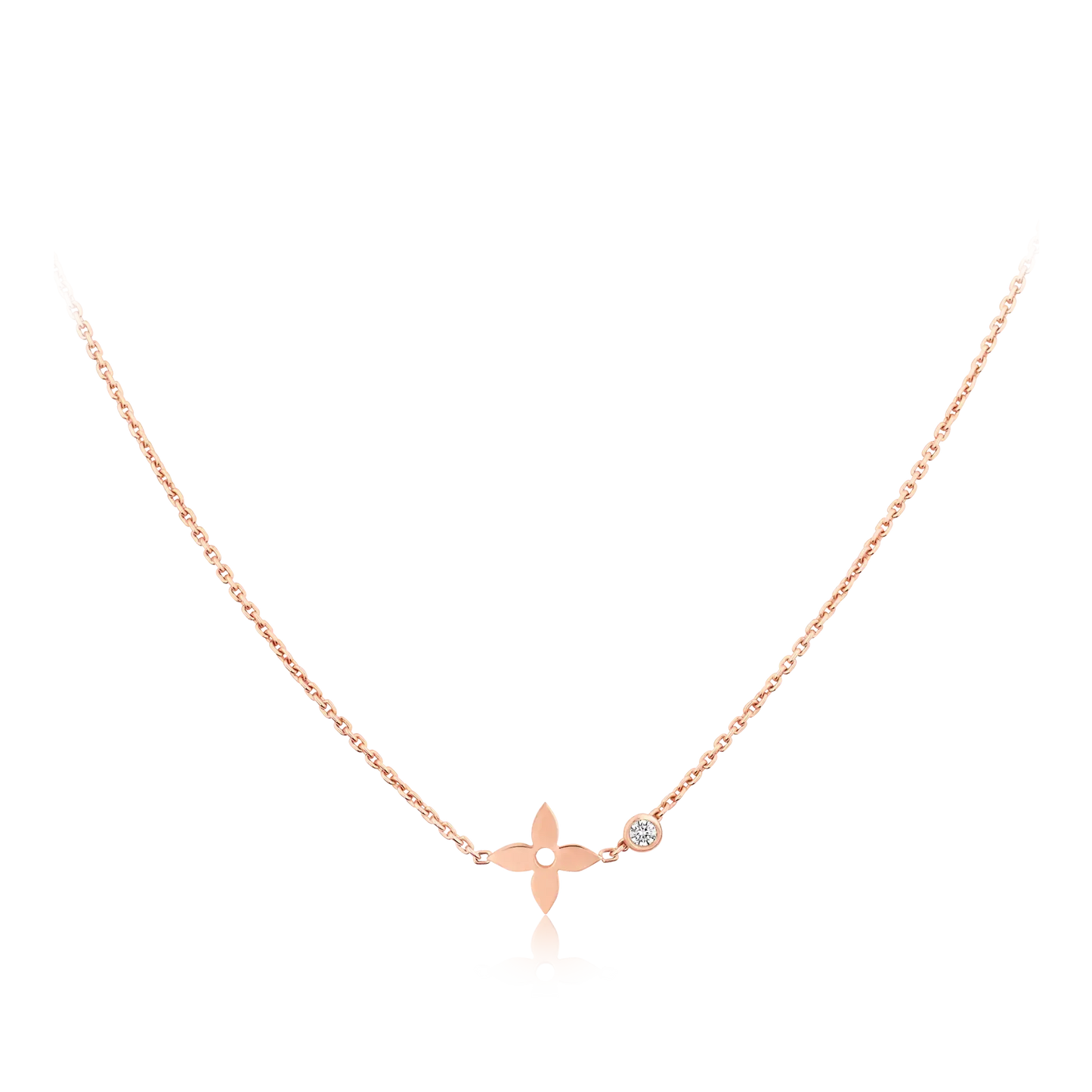 [Saipan]BLOSSOM PENDANT ROSE GOLD AND DIAMOND