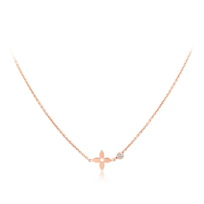 [Saipan]BLOSSOM PENDANT ROSE GOLD AND DIAMOND