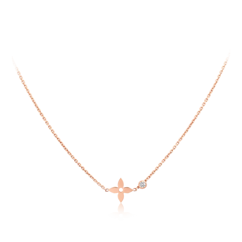 [Saipan]BLOSSOM PENDANT ROSE GOLD AND DIAMOND