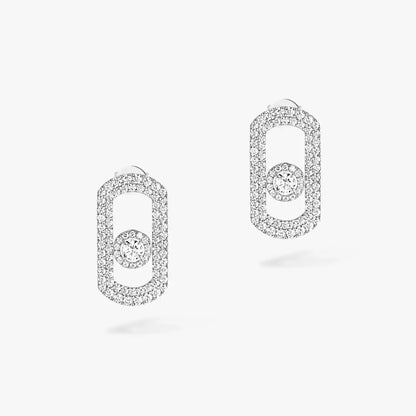 [Saipan]SO MOVE PAVÉ DIAMOND EARRINGS