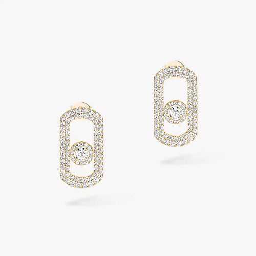 [Saipan]SO MOVE PAVÉ DIAMOND EARRINGS