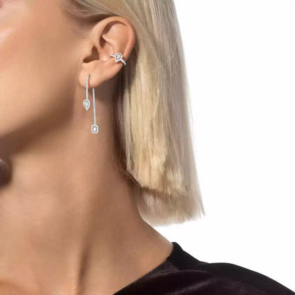 [Saipan]MY TWIN DIAMOND DROP EARRINGS