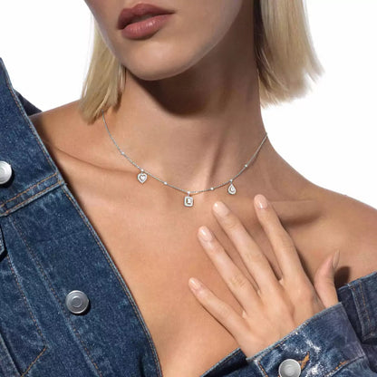 [Saipan]TRIFECTA CHARM NECKLACE