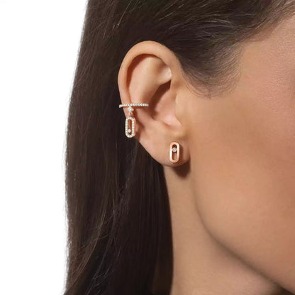 [Saipan]MOVE UNO DIAMOND STUD EARRINGS