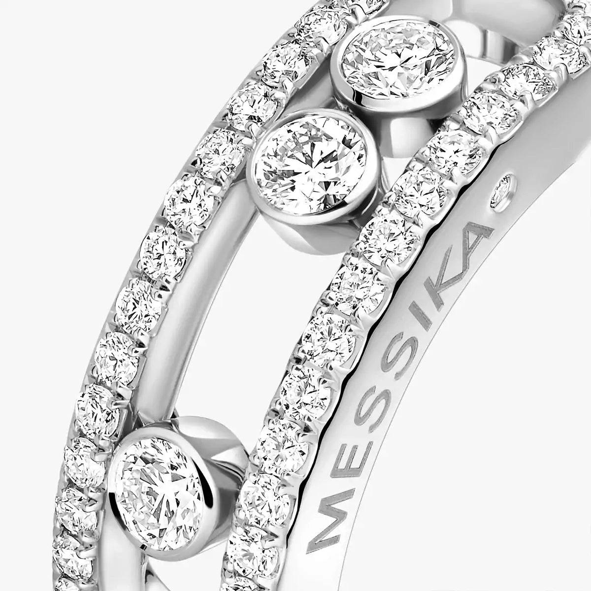 [Saipan]BABY MOVE PAVÉ DIAMOND RING