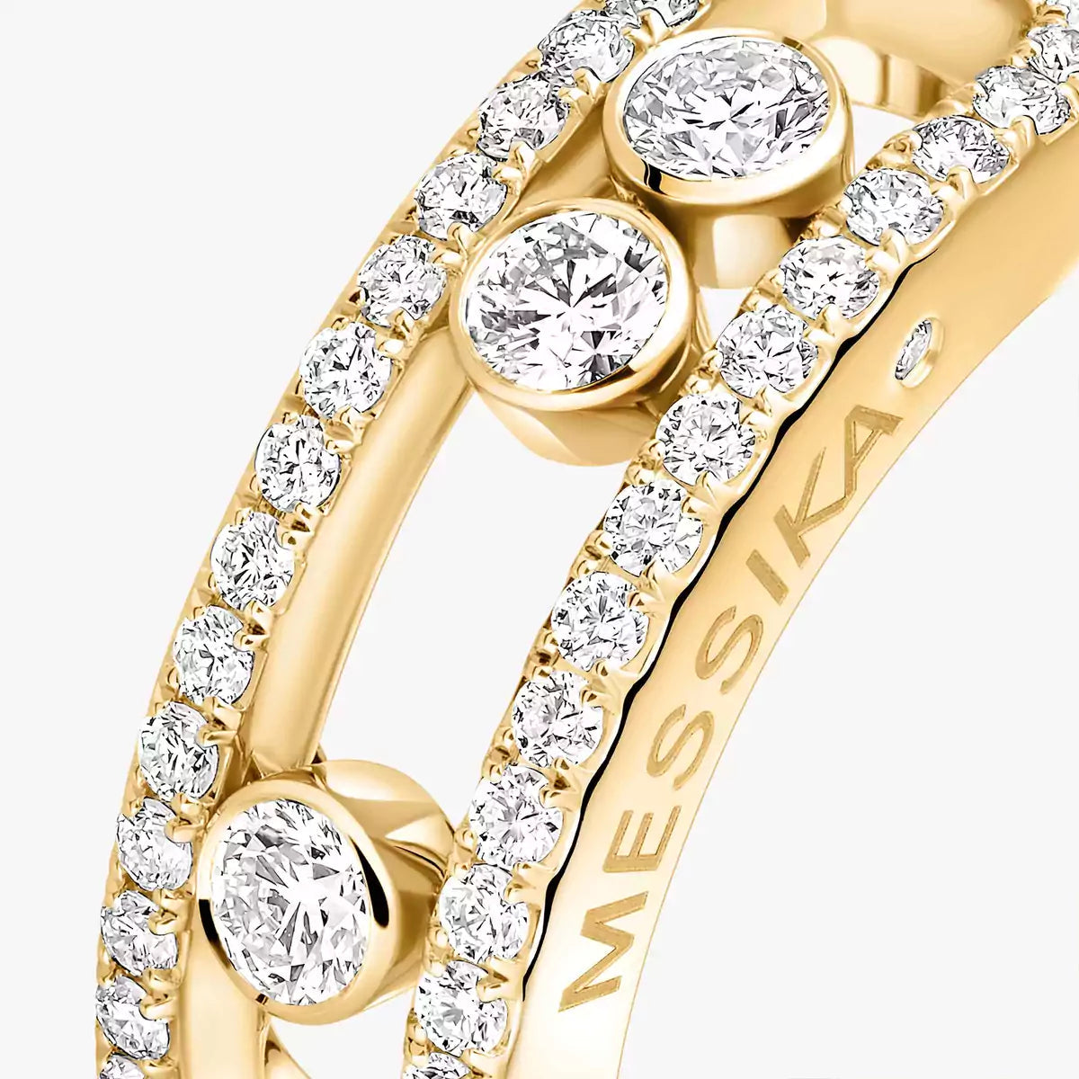 [Saipan]BABY MOVE PAVÉ DIAMOND RING