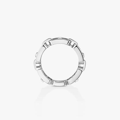 [Saipan]MOVE LINK PAVÉ DIAMOND RING