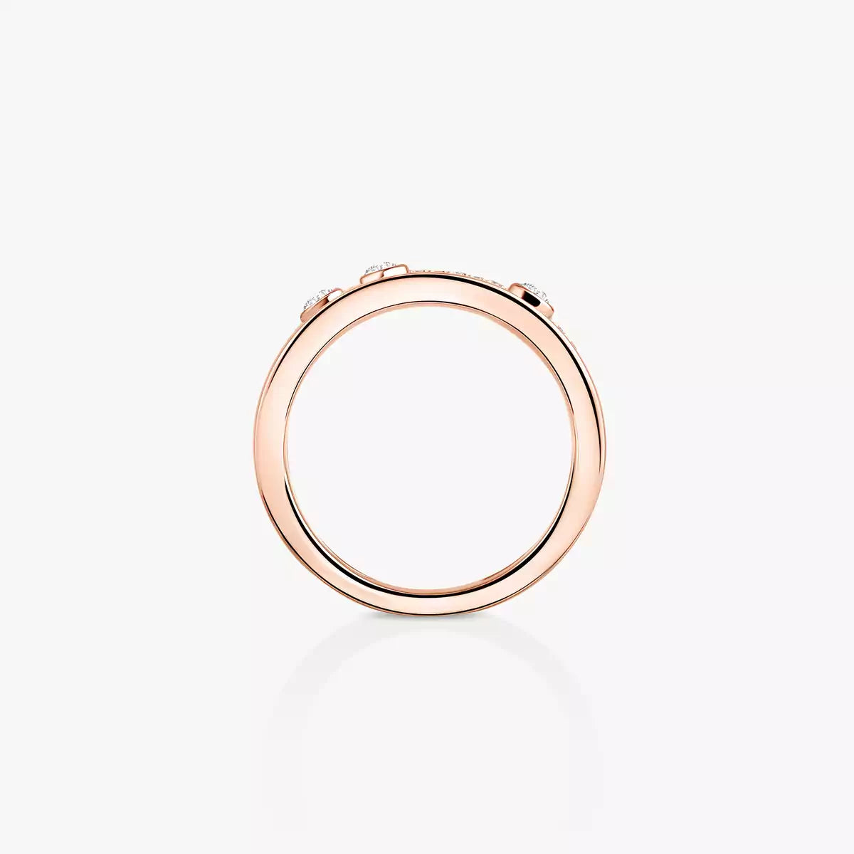 [Saipan]MOVE NOA PAVÉ DIAMOND INTERLOCKING RING