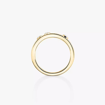 [Saipan]MOVE NOA PAVÉ DIAMOND INTERLOCKING RING
