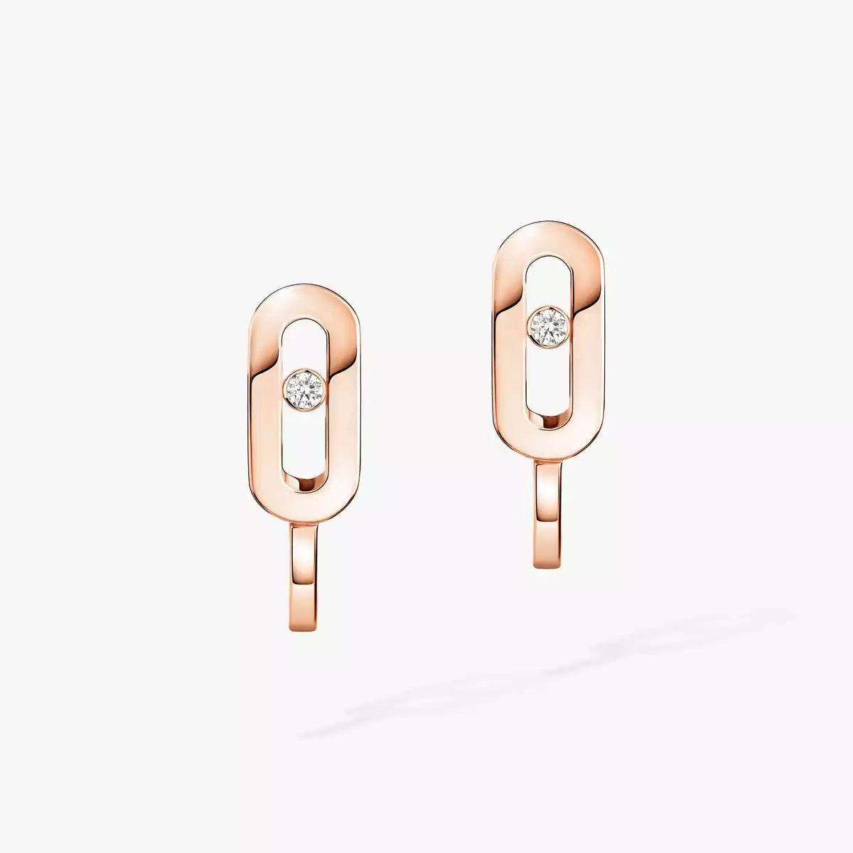 [Saipan]MOVE CLASSIQUE MINI DIAMOND HOOP EARRINGS