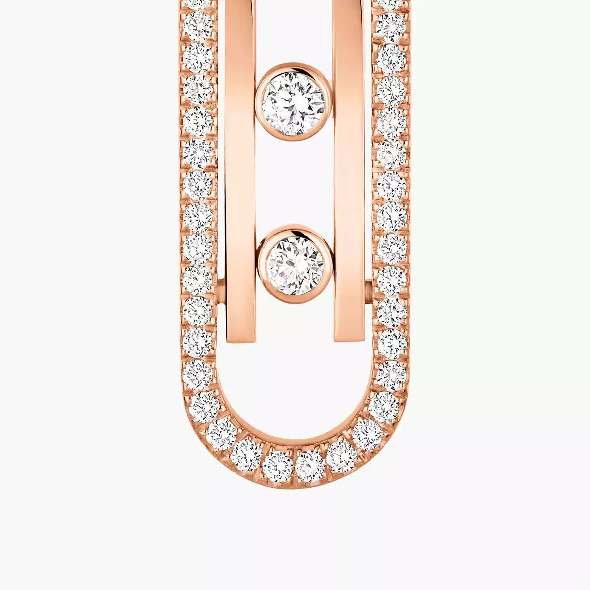 [Saipan]MOVE KINETIC DIAMOND PENDANT EARRINGS
