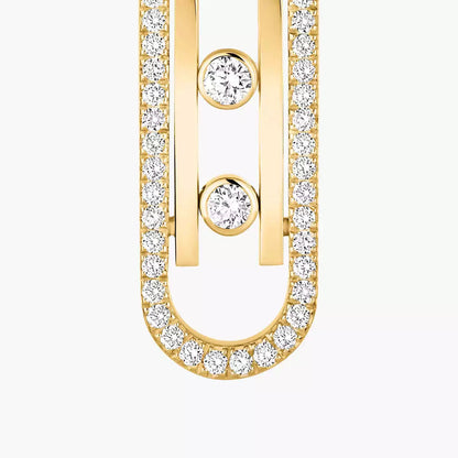 [Saipan]MOVE KINETIC DIAMOND PENDANT EARRINGS