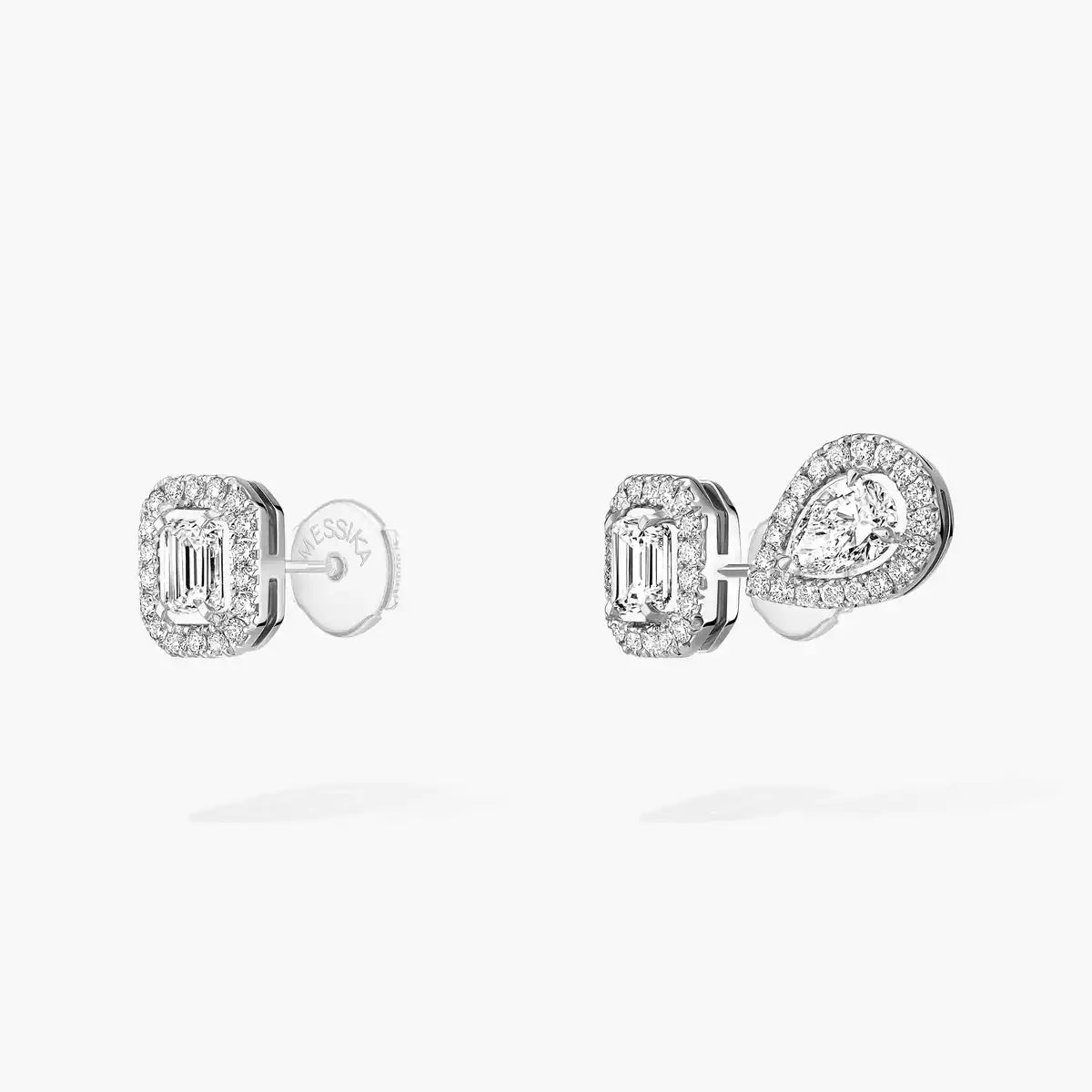 [Saipan]MY TWIN 1+2 DIAMOND EARRINGS