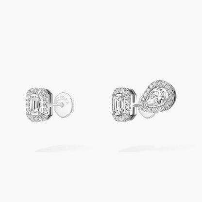 [Saipan]MY TWIN 1+2 DIAMOND EARRINGS