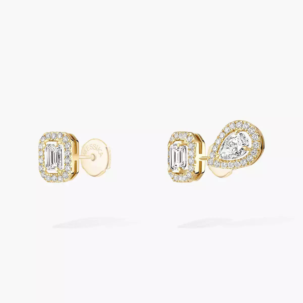 [Saipan]MY TWIN 1+2 DIAMOND EARRINGS