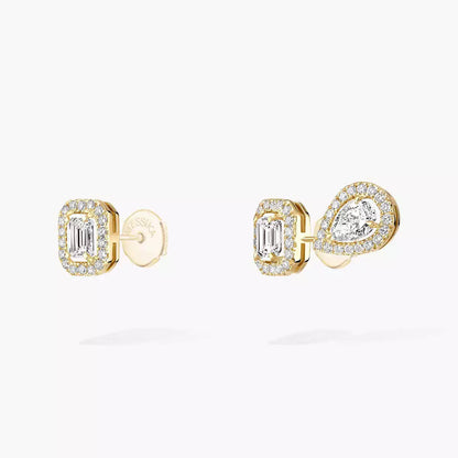 [Saipan]MY TWIN 1+2 DIAMOND EARRINGS
