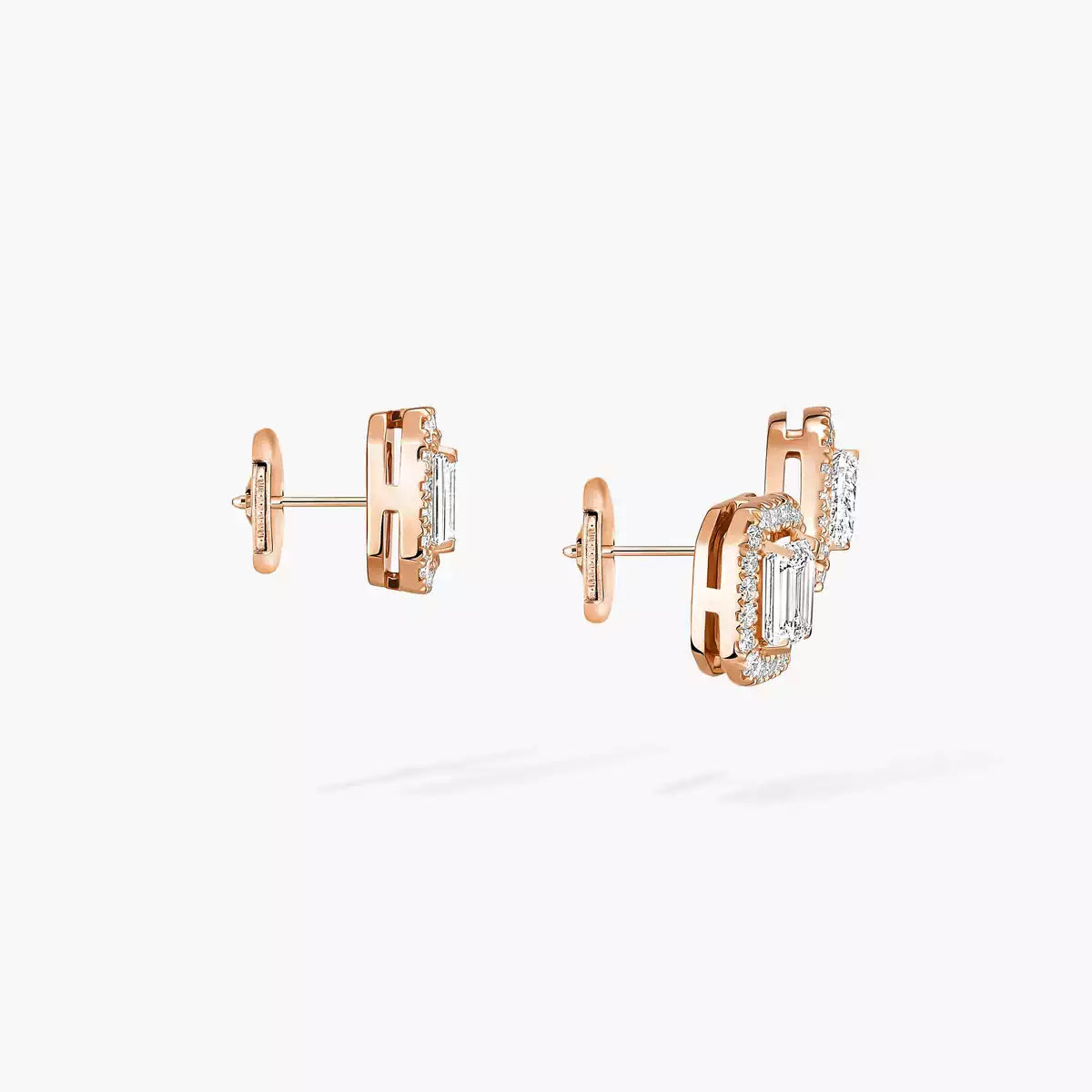 [Saipan]MY TWIN 1+2 DIAMOND EARRINGS