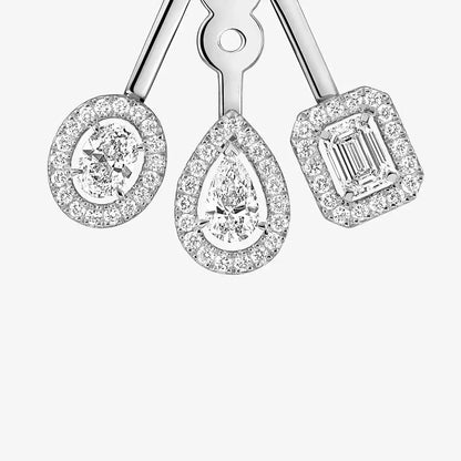 [Saipan]MY TWIN TRIO DIAMOND EARRINGS