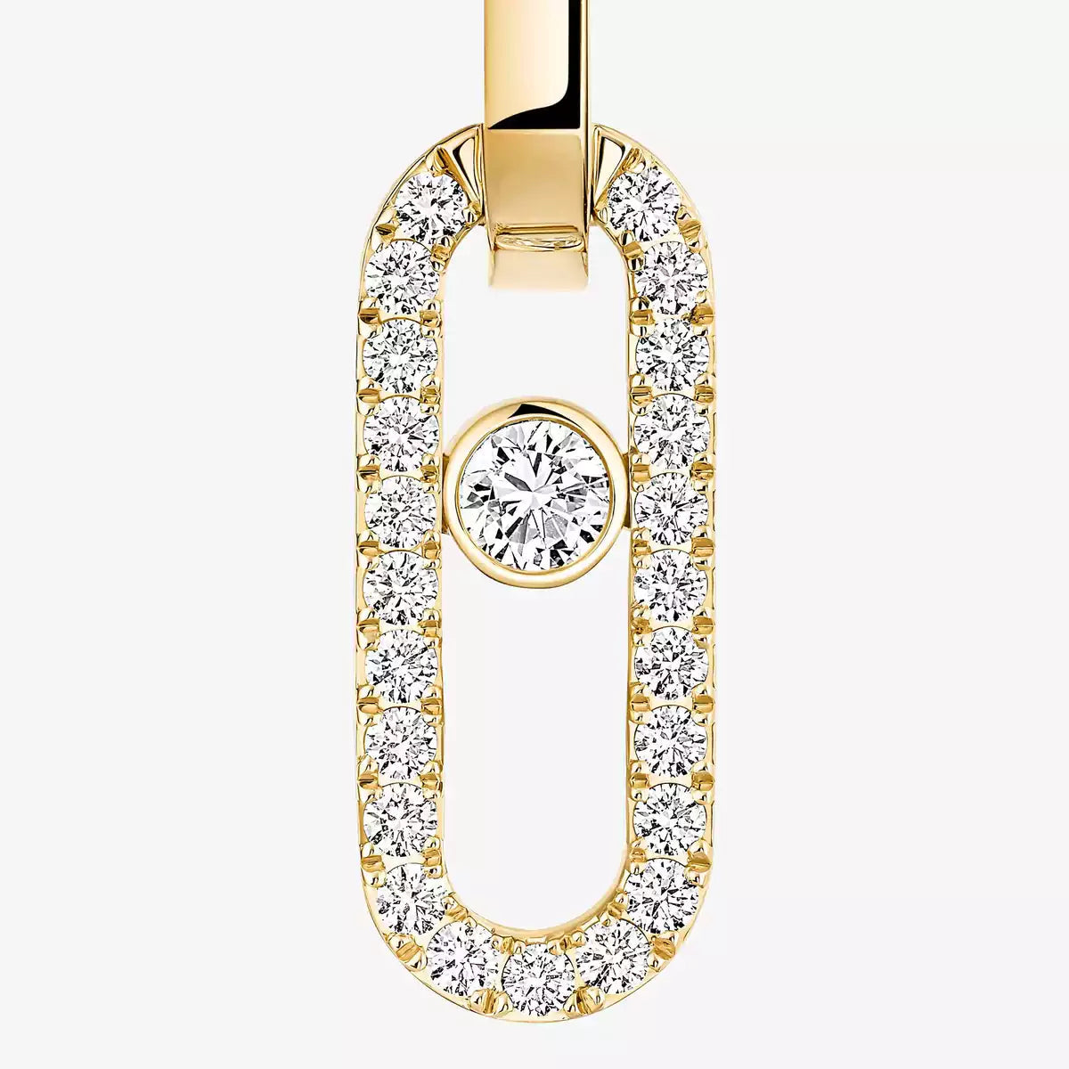 [Saipan]MOVE LINK KINETIC DIAMOND EARRINGS