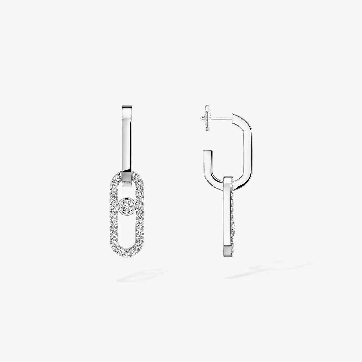 [Saipan]MOVE LINK KINETIC DIAMOND EARRINGS