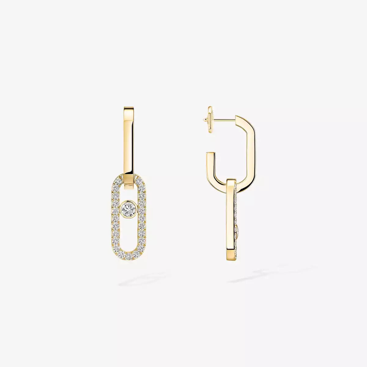 [Saipan]MOVE LINK KINETIC DIAMOND EARRINGS