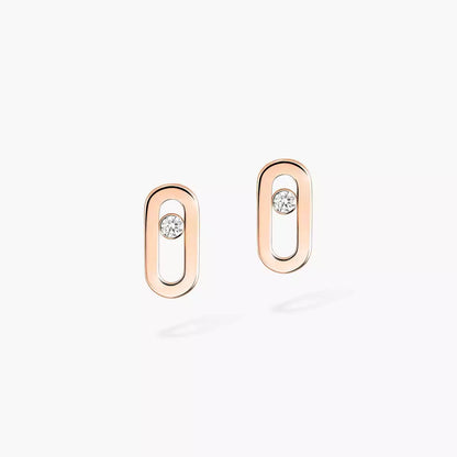 [Saipan]MOVE UNO DIAMOND STUD EARRINGS