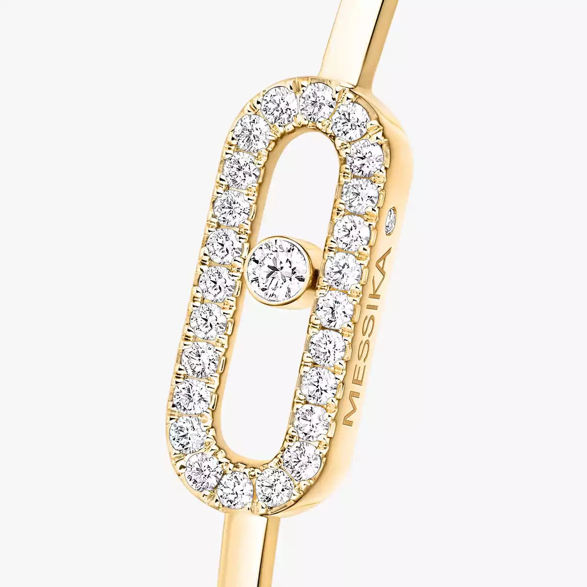 [Saipan]MOVE UNO PAVÉ FLEX BANGLE (MEDIUM)