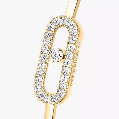 [Saipan]MOVE UNO PAVÉ FLEX BANGLE (MEDIUM)