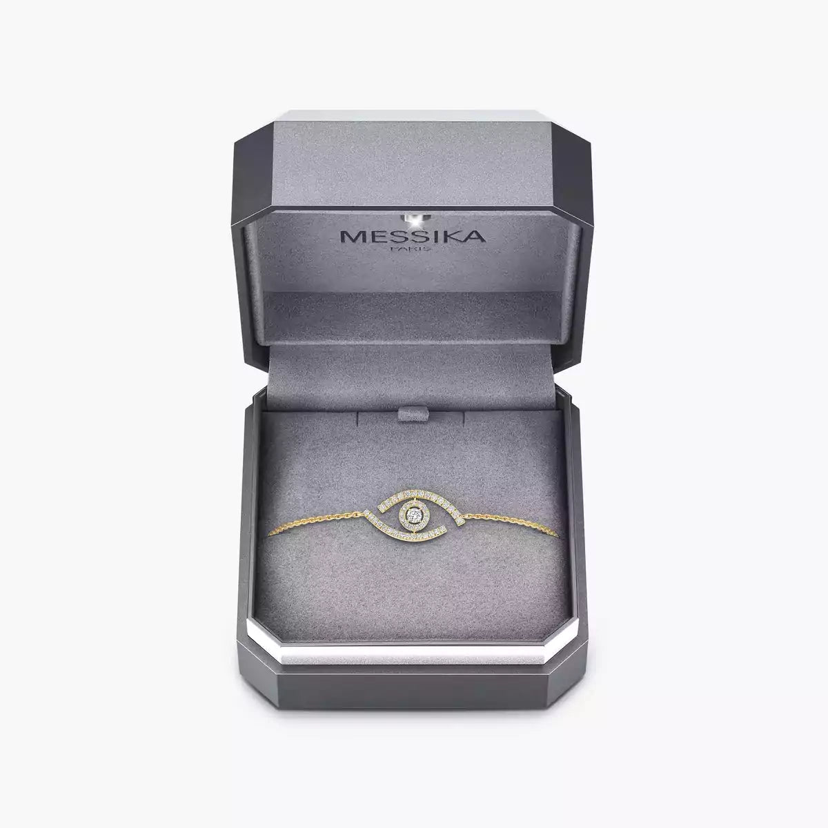 [Saipan]LUCKY EYE PAVÉ-SET DIAMOND BRACELET