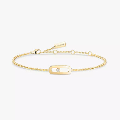 [Saipan]MOVE UNO SINGLE DIAMOND BRACELET