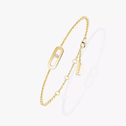 [Saipan]MOVE UNO SINGLE DIAMOND BRACELET