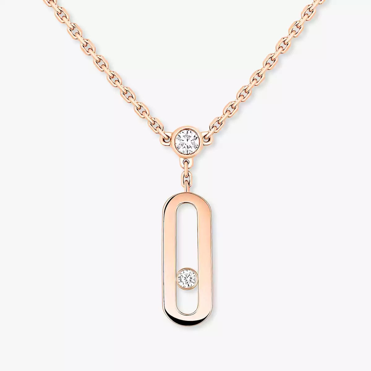 [Saipan]MOVE UNO DOUBLE-PENDANT NECKLACE