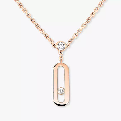 [Saipan]MOVE UNO DOUBLE-PENDANT NECKLACE