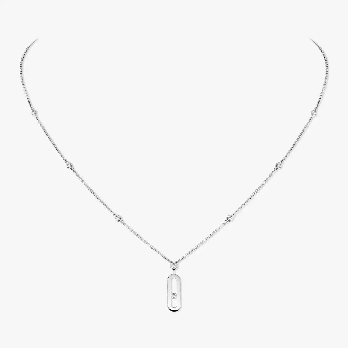 [Saipan]SIGNATURE FRAME NECKLACE
