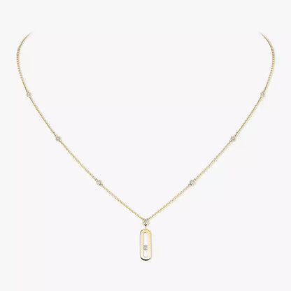 [Saipan]SIGNATURE FRAME NECKLACE
