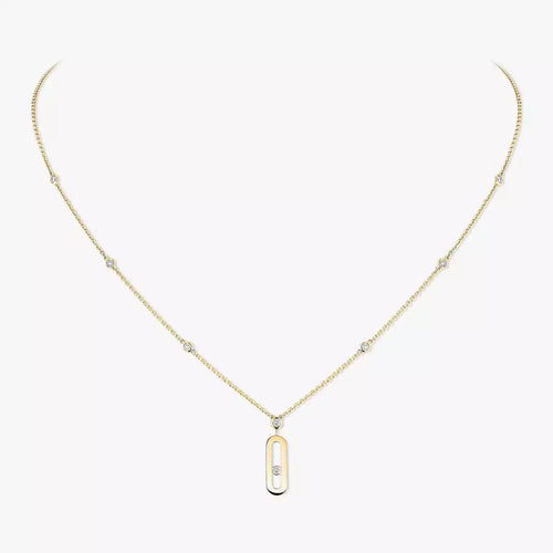 [Saipan]SIGNATURE FRAME NECKLACE